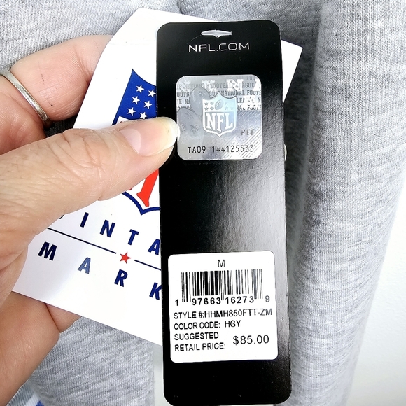 NEW NFL Houston Oilers Vintage Marks Football Hoodie Sweatshirt Titans Texans - Picture 4 of 9